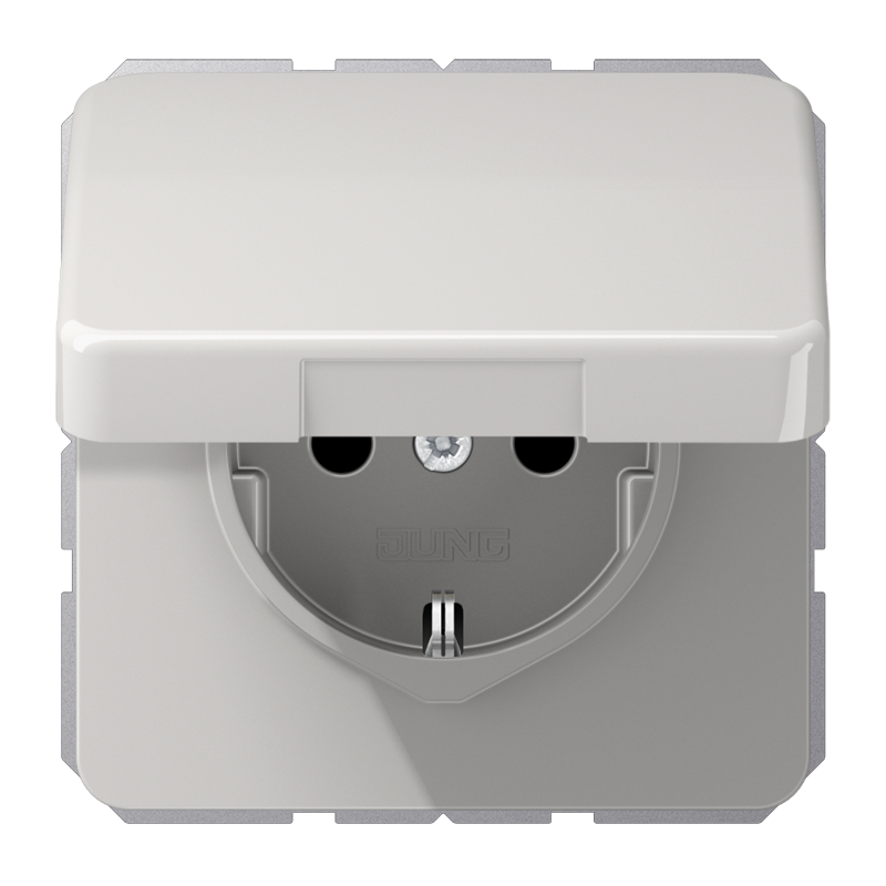 Изображение CD1521BFKLLG  SCHUKO®-розетка 16 A / 250 B ~ - завод JUNG