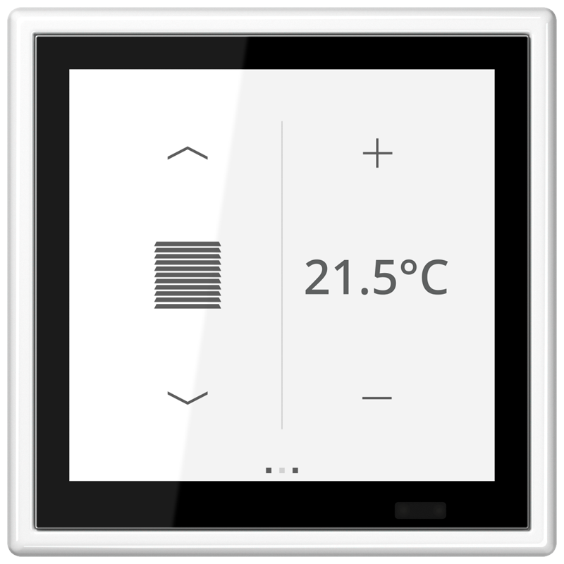 Изображение LS459D1S82WW  KNX комнатный контроллер LS TOUCH - завод JUNG