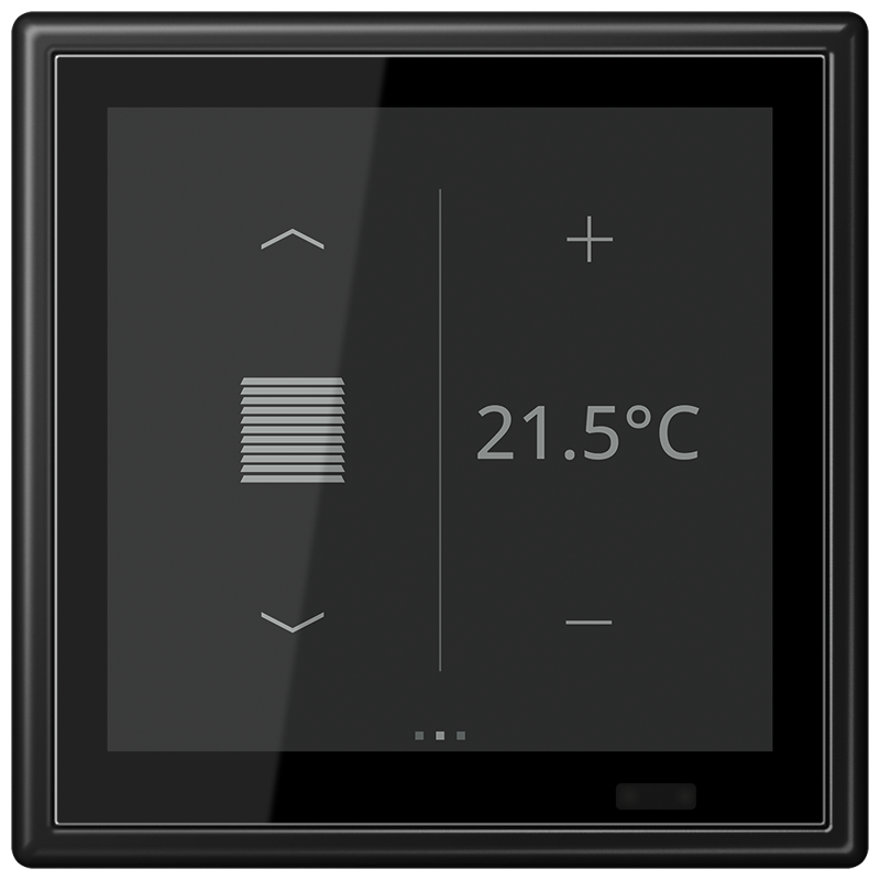 Изображение LS459D1S86SWM  KNX комнатный контроллер LS TOUCH - завод JUNG