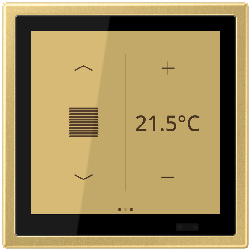 Изображение ME459D1S86C  KNX комнатный контроллер LS TOUCH - завод JUNG