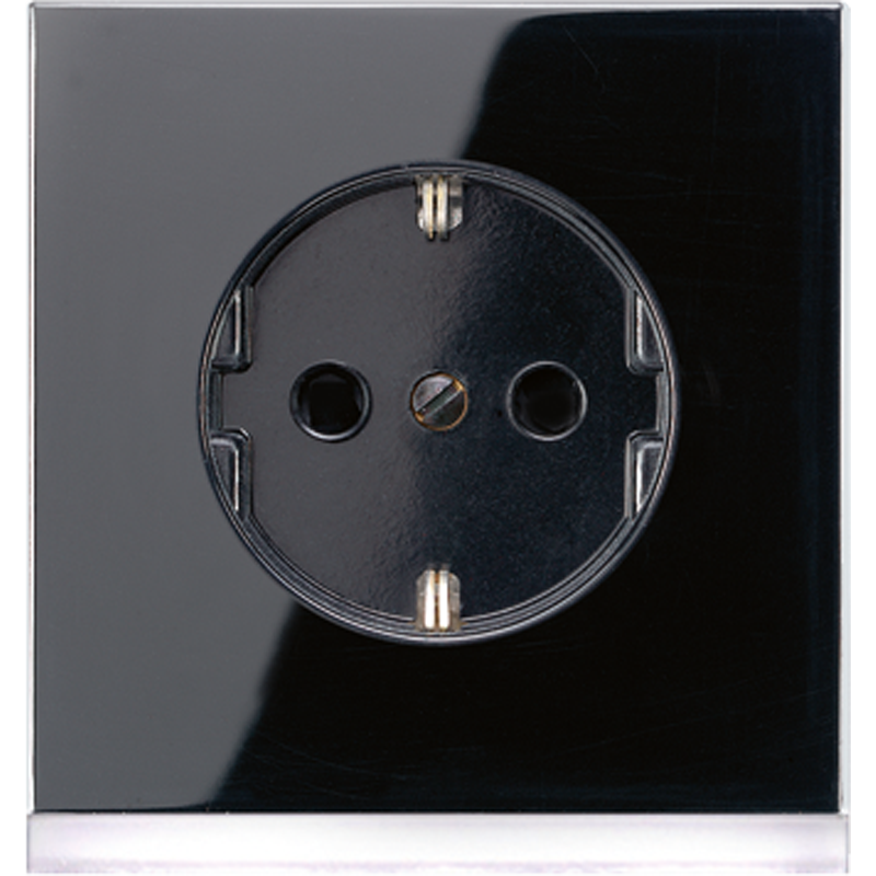 Изображение LS520-OSWLEDW  SCHUKO®-розетка 16 A / 250 B ~ - завод JUNG