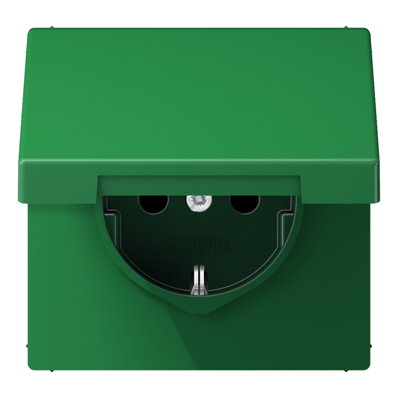 Изображение LS1520BFKIKLGN  SCHUKO®-розетка 16 A / 250 B ~ - завод JUNG