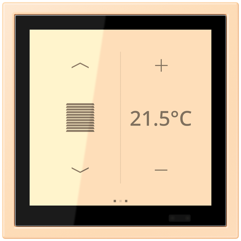 Изображение LCZ459BFD1S223  KNX комнатный контроллер LS TOUCH - завод JUNG