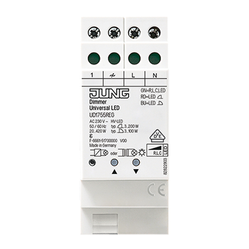 Изображение UD1755REG  Диммер универсальный LED - завод JUNG