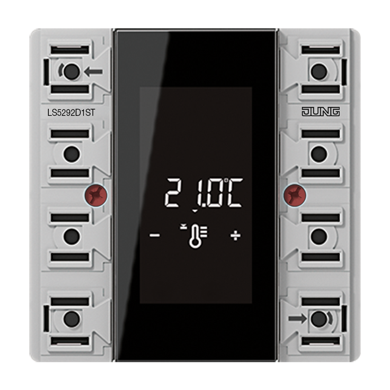 Изображение LS5292D1ST  KNX комнатный контроллер модуль, 2 группы - завод JUNG