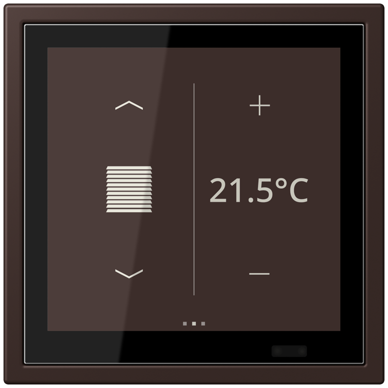 Изображение LCZ459BFD1S252  KNX комнатный контроллер LS TOUCH - завод JUNG