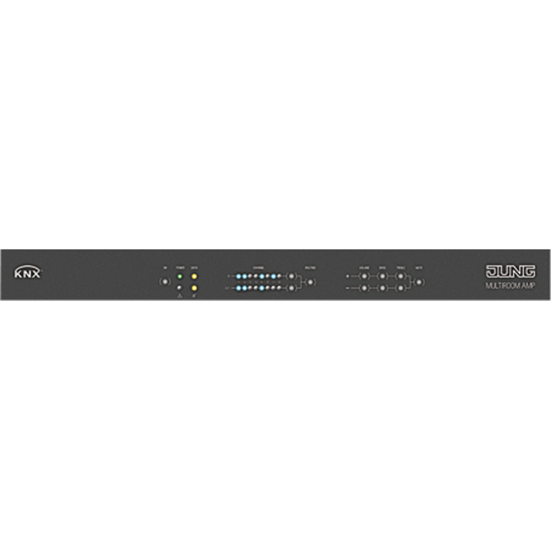 Изображение MRWR-AMP4.8  ﻿KNX Multiroom-усилитель - завод JUNG
