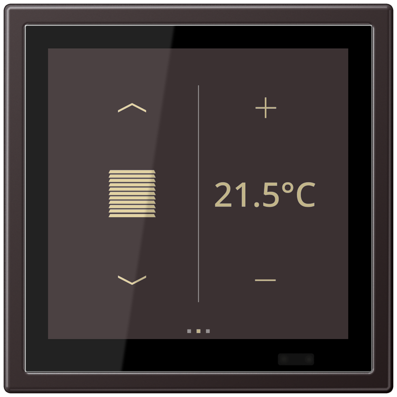 Изображение AL459D1S86D  KNX комнатный контроллер LS TOUCH - завод JUNG