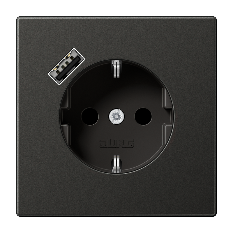 Изображение AL1520-18AAN  SCHUKO® socket with USB charger - завод JUNG
