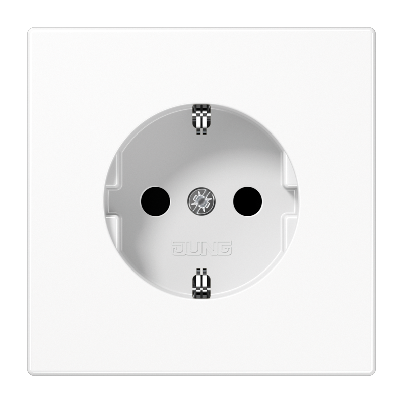 Изображение SPLS1520NKIWW  SCHUKO®-розетка 16 A / 250 B ~ - завод JUNG