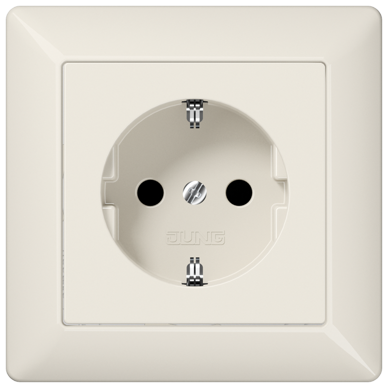 Изображение AS1521  SCHUKO®-розетка 16 A / 250 B ~ - завод JUNG