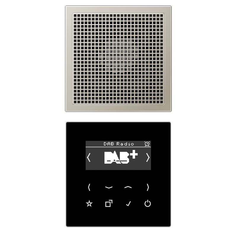 Изображение DABES1  Смарт радио DAB+, моно - завод JUNG