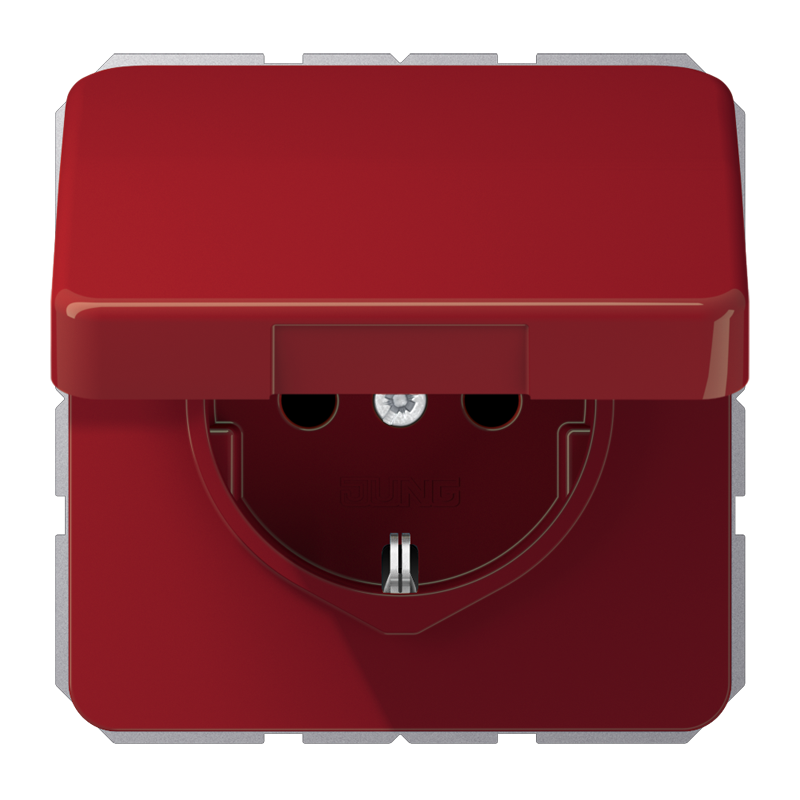 Изображение CD1520BFKLRT  SCHUKO®-розетка 16 A / 250 B ~ - завод JUNG