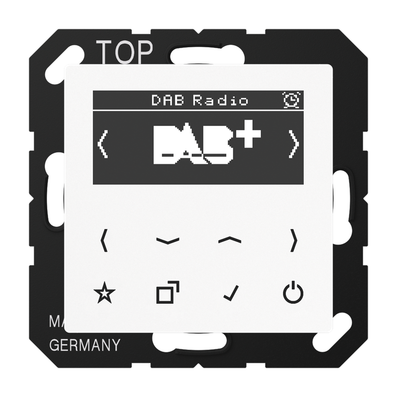 Изображение DABAWW  Смарт радио DAB+ - завод JUNG