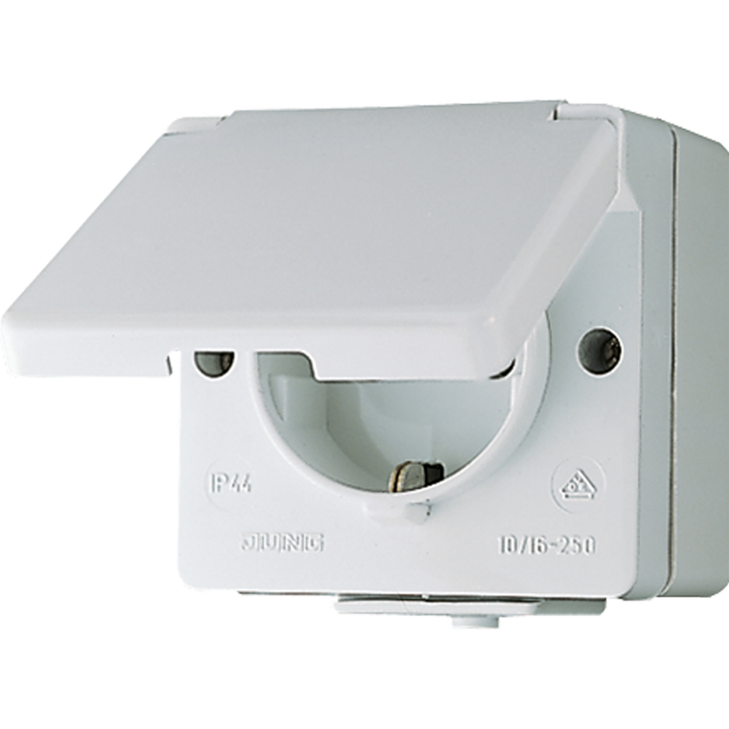 Изображение 621W-1  SCHUKO®-розетка 16 A / 250 B ~ - завод JUNG