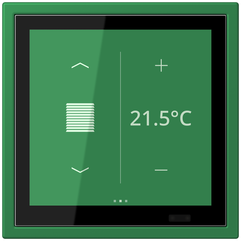 Изображение LCZ459BFD1S219  KNX комнатный контроллер LS TOUCH - завод JUNG
