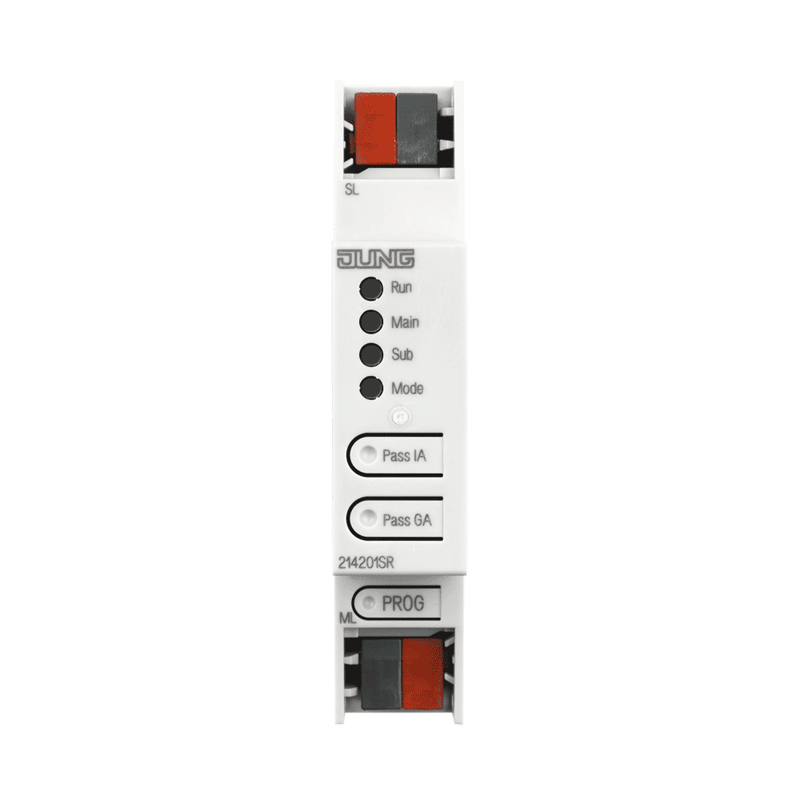 Изображение 214201SR  KNX Зональный/линейный соединитель - завод JUNG