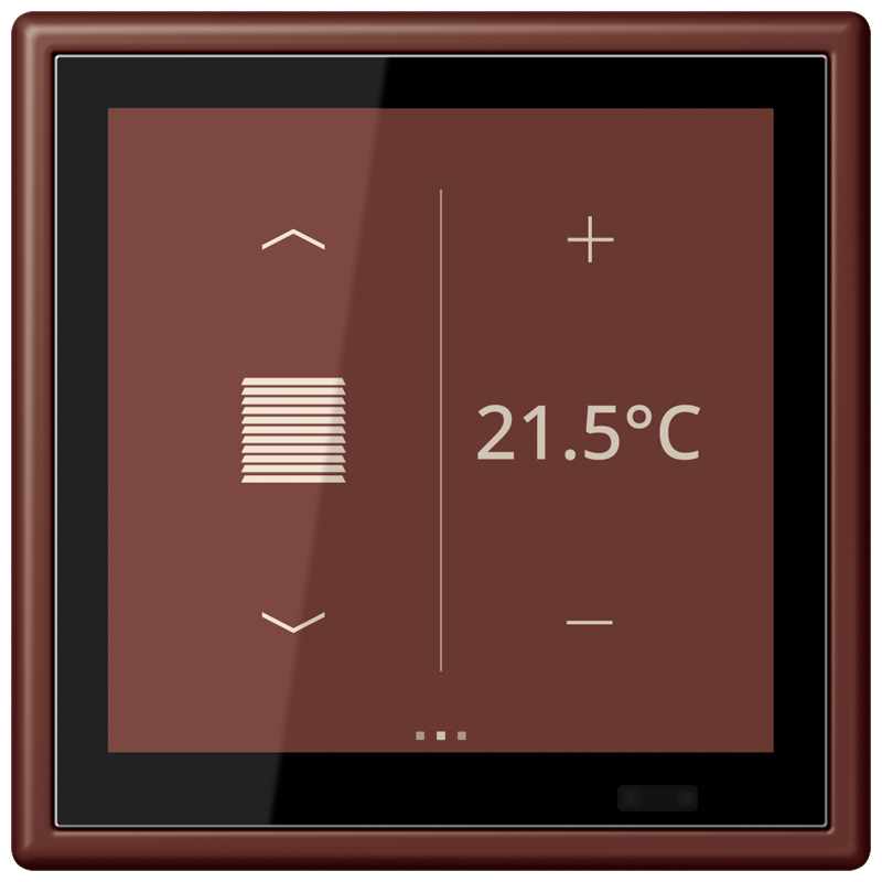 Изображение LC459D1S235  KNX комнатный контроллер LS TOUCH - завод JUNG