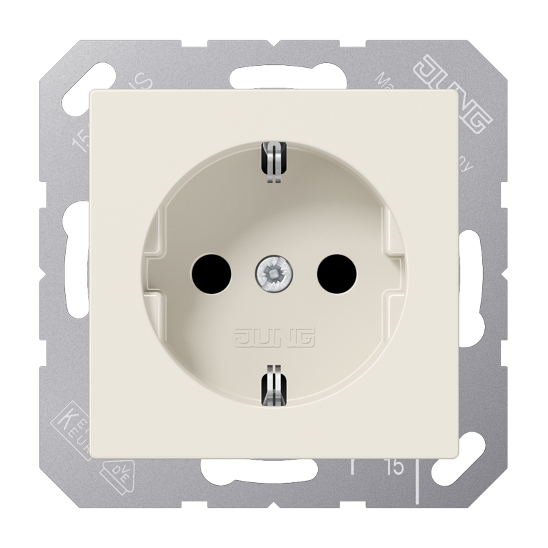 Изображение ABA1520KI  SCHUKO®-розетка 16 A / 250 B ~ - завод JUNG
