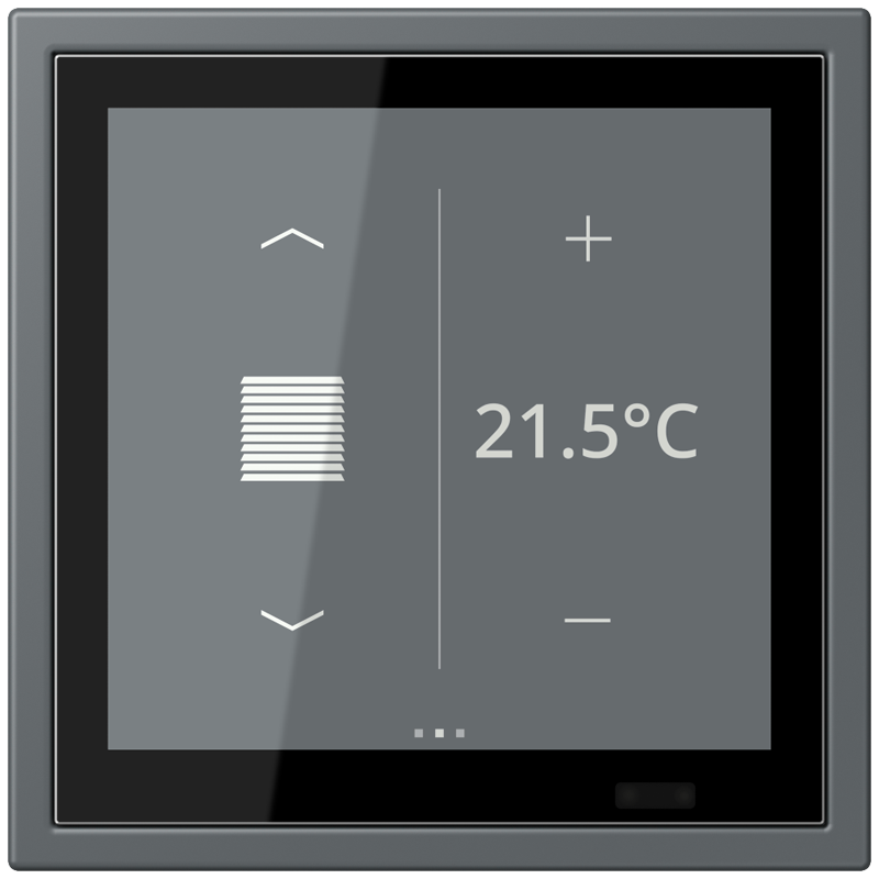 Изображение LCZ459BFD1S202  KNX комнатный контроллер LS TOUCH - завод JUNG