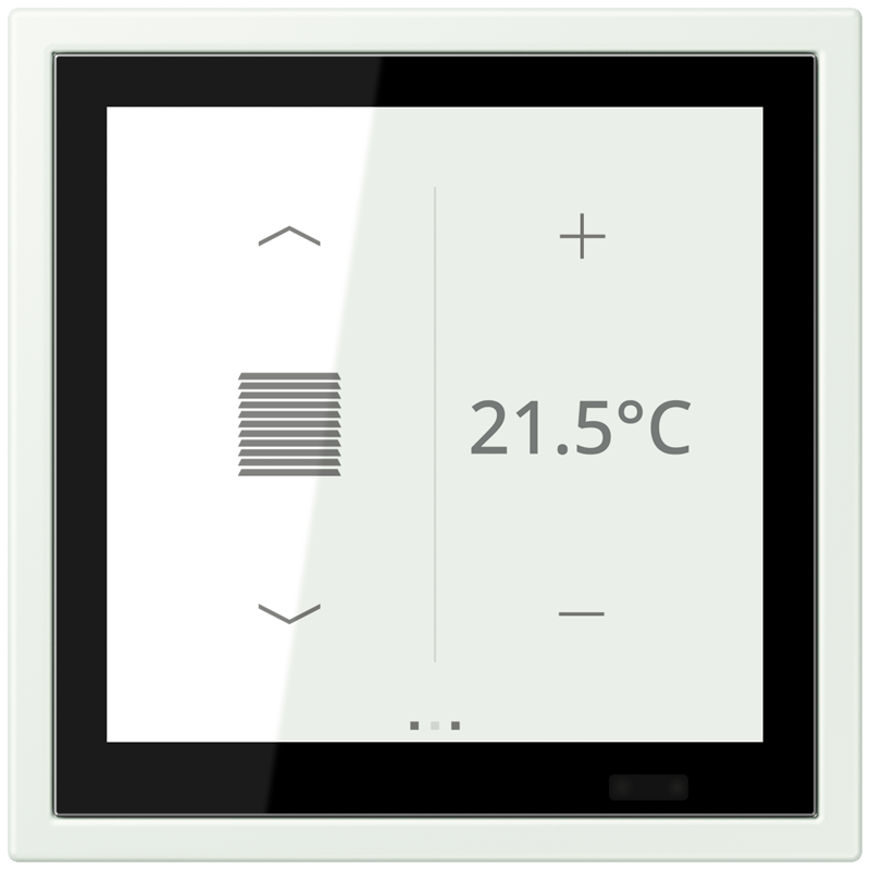 Изображение LCZ459BFD1S210  KNX комнатный контроллер LS TOUCH - завод JUNG