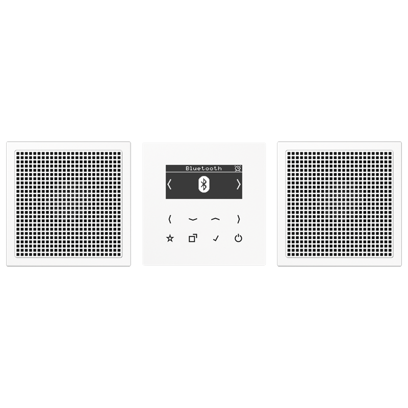 Изображение DABLS2BTWW  Смарт радио DAB+ Bluetooth, стерео - завод JUNG