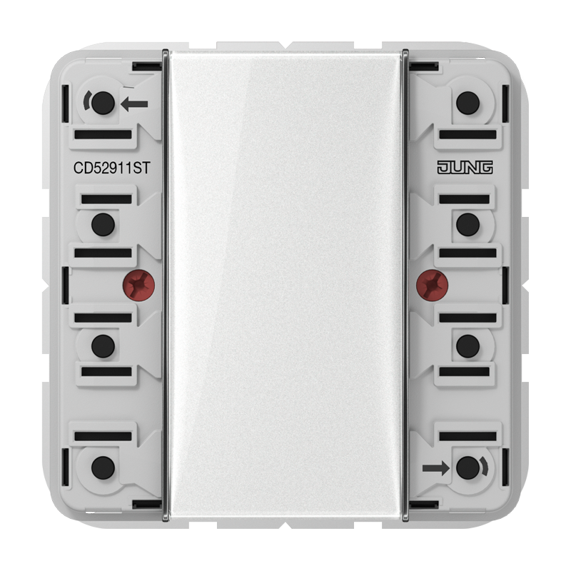 Изображение CD52911ST  KNX кнопочный модуль универсальный, 1 группа - завод JUNG