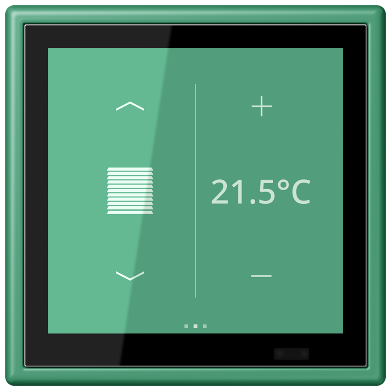 Изображение LC459D1S250  KNX комнатный контроллер LS TOUCH - завод JUNG