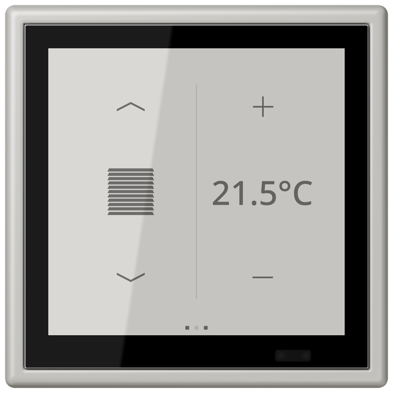 Изображение LC459D1S205  KNX комнатный контроллер LS TOUCH - завод JUNG