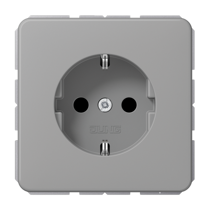 Изображение CD1520BFGR  SCHUKO®-розетка 16 A / 250 B ~ - завод JUNG