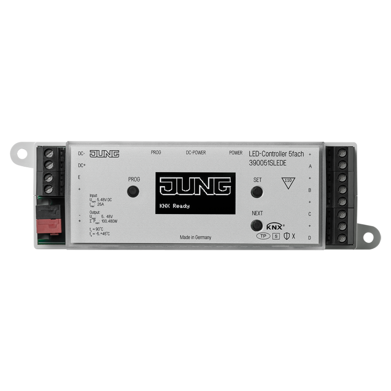 Изображение 390051SLEDE  KNX LED-контроллер, 5 каналов - завод JUNG