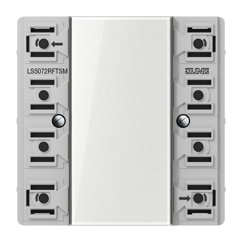 Изображение LS5072RFTSM  KNX радио кнопочный модуль, 2 группы - завод JUNG