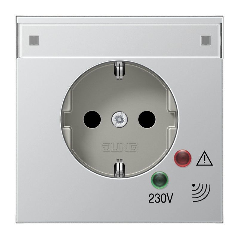 Изображение AL2521NAUF  SCHUKO®-розетка 16 A / 250 B ~ - завод JUNG