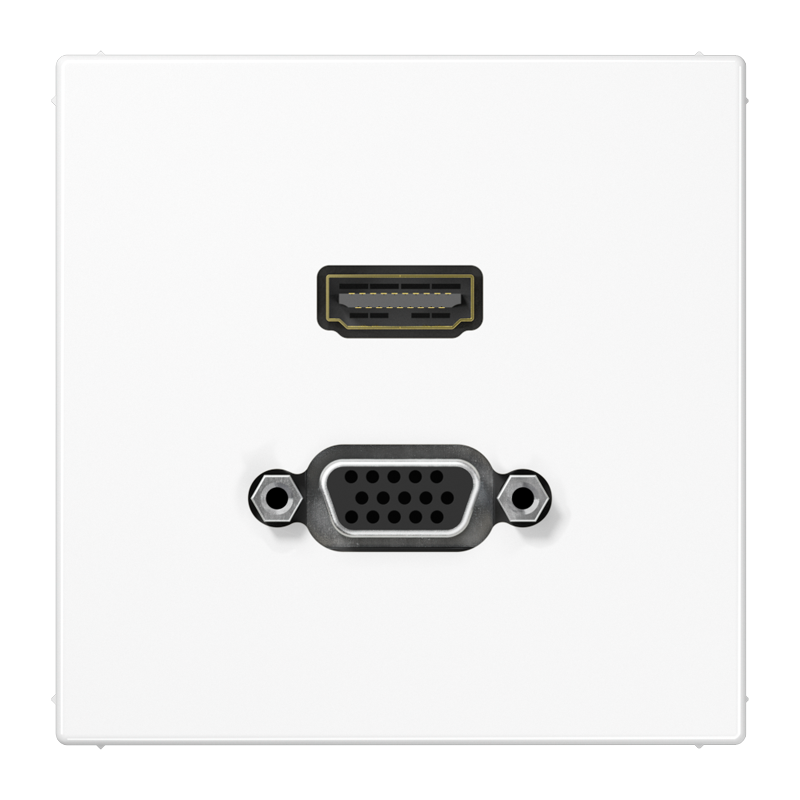 Изображение MALS1173WW  HDMI / VGA - завод JUNG