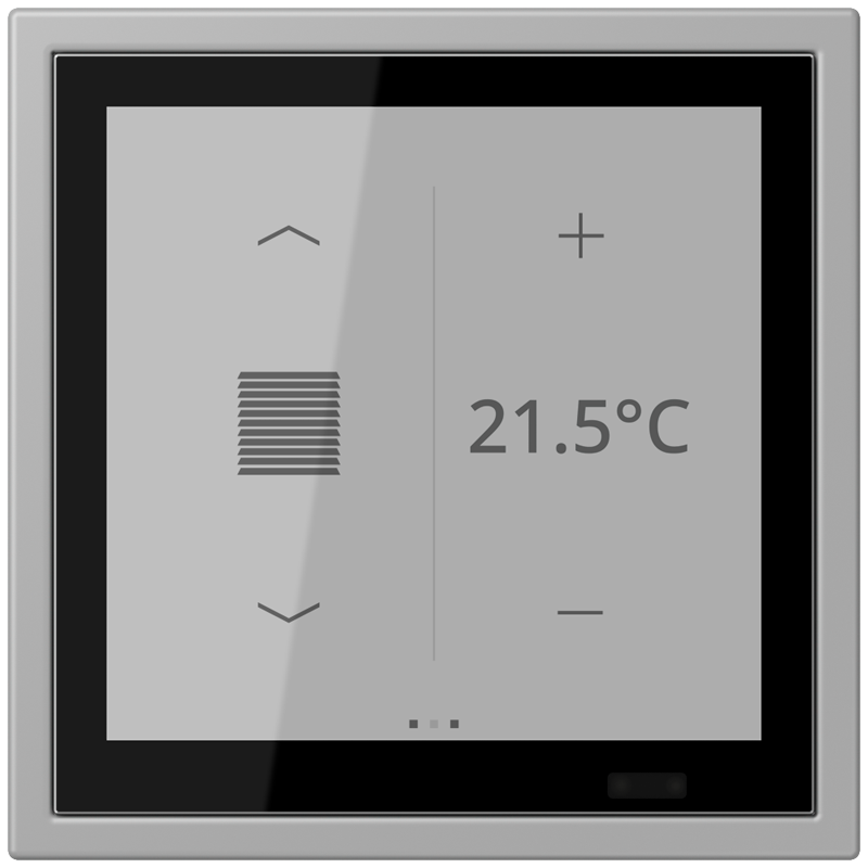 Изображение LCZ459BFD1S204  KNX комнатный контроллер LS TOUCH - завод JUNG