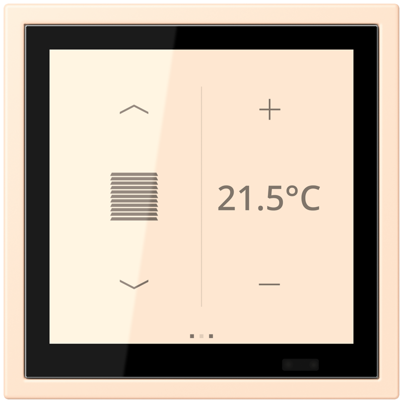 Изображение LCZ459BFD1S238  KNX комнатный контроллер LS TOUCH - завод JUNG