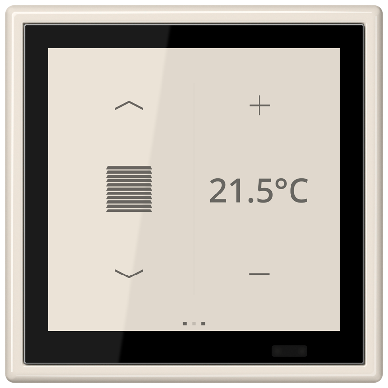 Изображение LS459D1S82  KNX комнатный контроллер LS TOUCH - завод JUNG