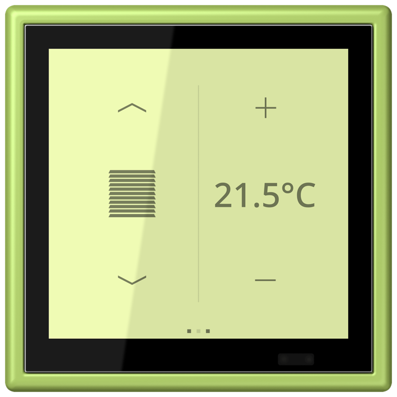 Изображение LC459D1S221  KNX комнатный контроллер LS TOUCH - завод JUNG
