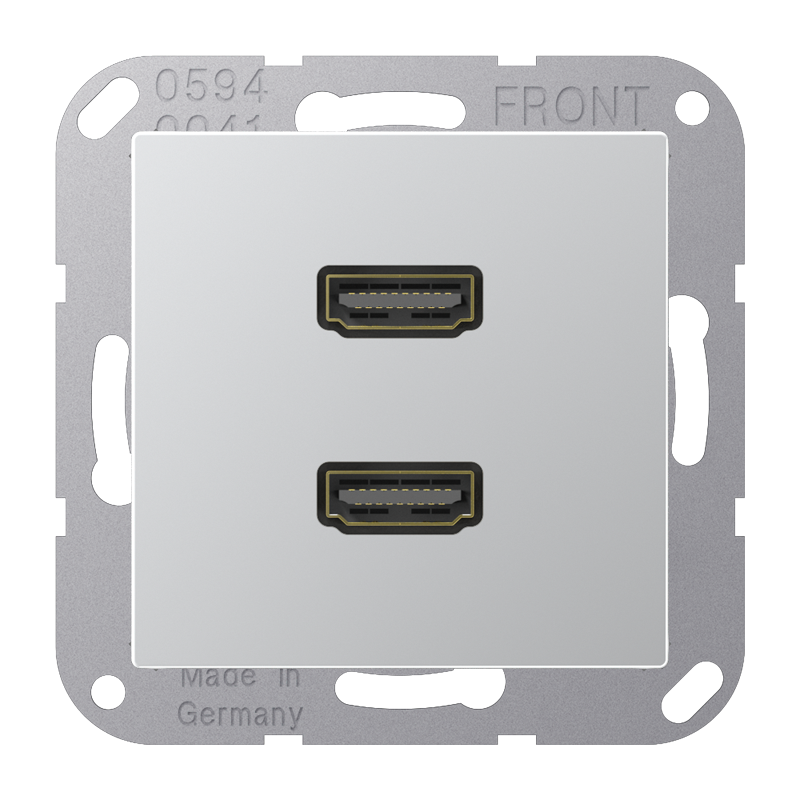 Изображение MAA1133AL  2 x HDMI - завод JUNG