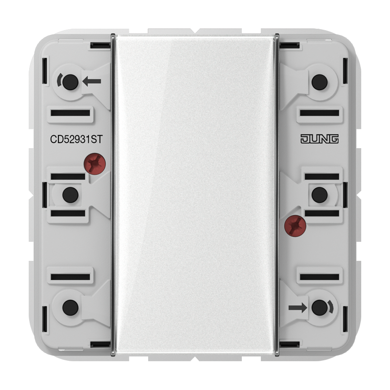 Изображение CD52931ST  KNX кнопочный модуль универсальный, 3 группы - завод JUNG