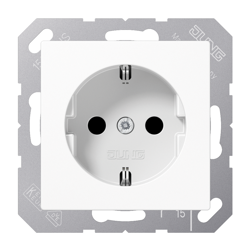 Изображение ABA1520WW  SCHUKO®-розетка 16 A / 250 B ~ - завод JUNG