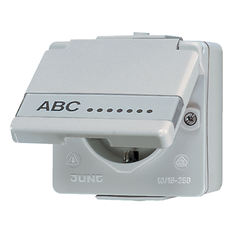 Изображение 621NAW  SCHUKO®-розетка 16 A / 250 B ~ - завод JUNG