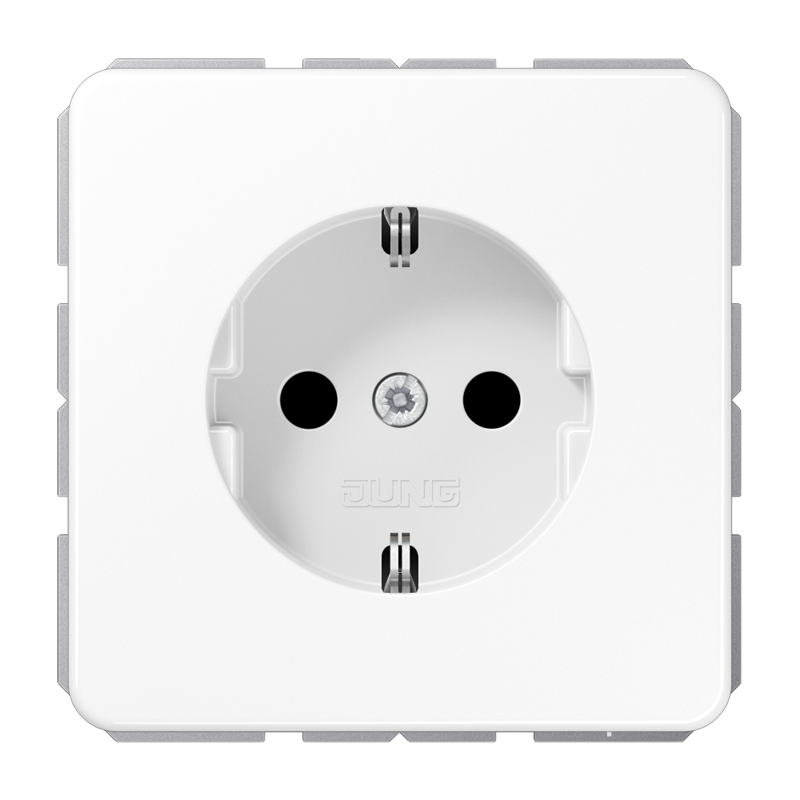 Изображение CD1521BFWW  SCHUKO®-розетка 16 A / 250 B ~ - завод JUNG