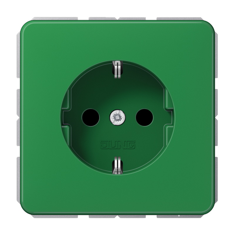 Изображение CD1521BFGN  SCHUKO®-розетка 16 A / 250 B ~ - завод JUNG