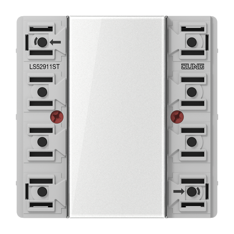 Изображение LS52911ST  KNX кнопочный модуль универсальный, 1 группа - завод JUNG