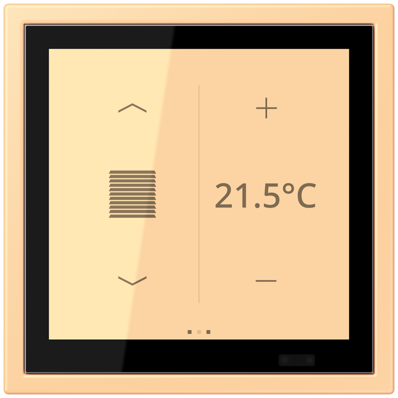 Изображение LCZ459BFD1S258  KNX комнатный контроллер LS TOUCH - завод JUNG