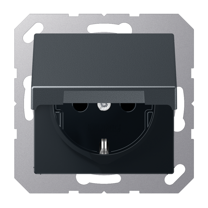 Изображение A1521BFKIKLANM  SCHUKO®-розетка 16 A / 250 B ~ - завод JUNG