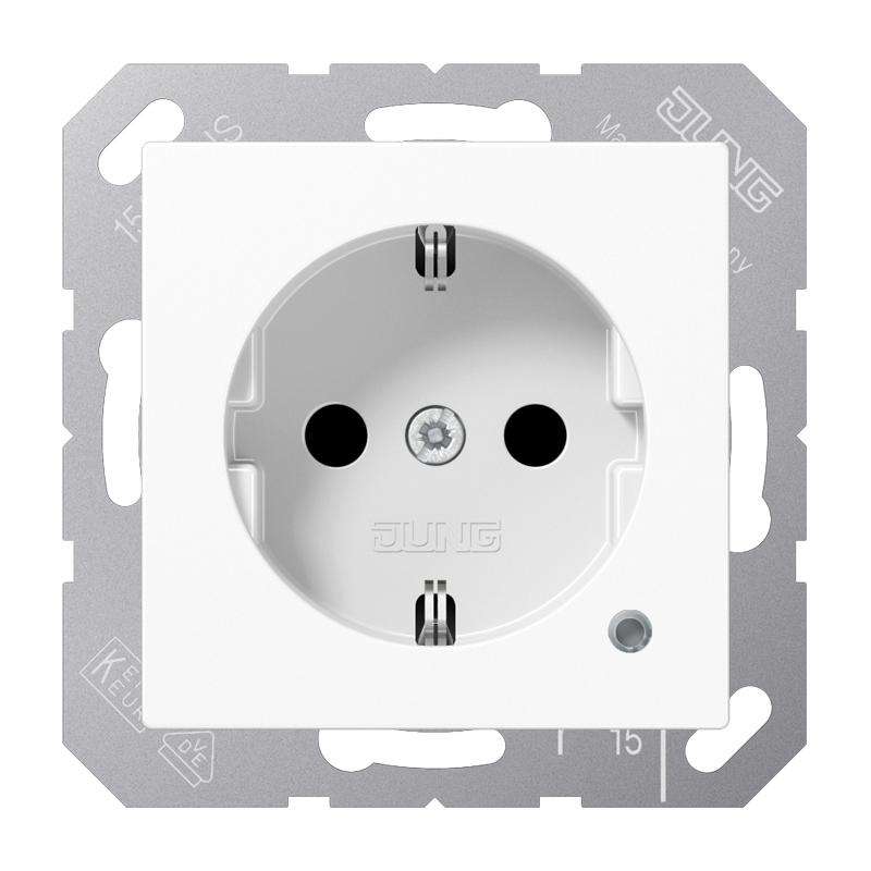 Изображение ABA1520KOWW  SCHUKO®-розетка 16 A / 250 B ~ - завод JUNG