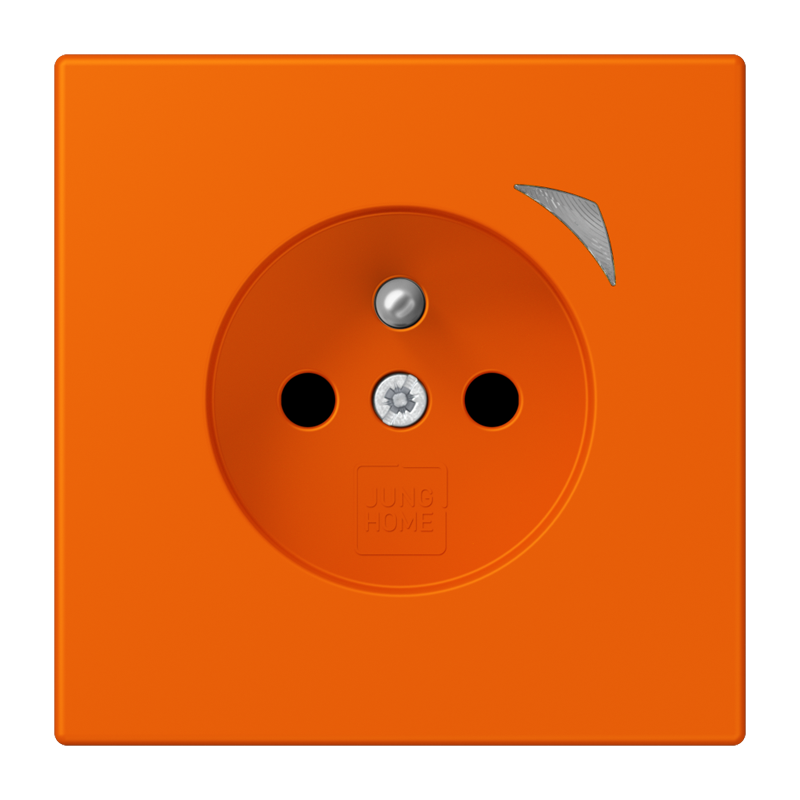 Изображение BTLC1521FS224  JUNG HOME розетка, франко-бельгийской системы - завод JUNG