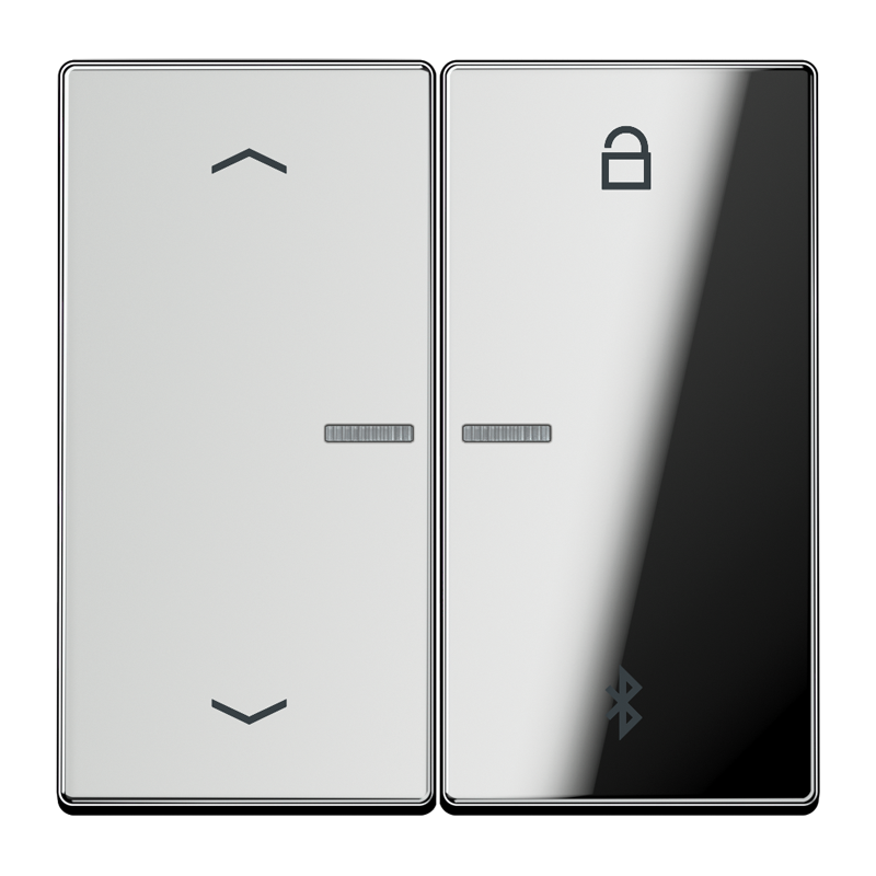 Изображение GCR1751PBT  Таймер универсальный Bluetooth «стрелки» - завод JUNG